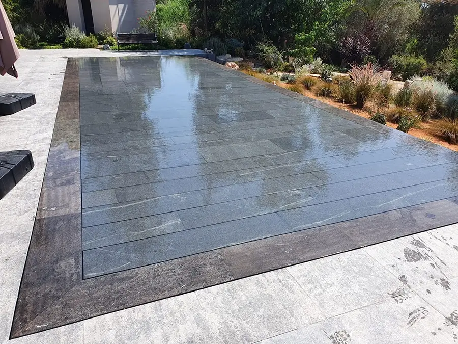 Zwembad bodem isoleren